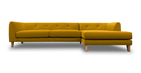 Canapele - Eddie canapea fixa de 4 locuri L