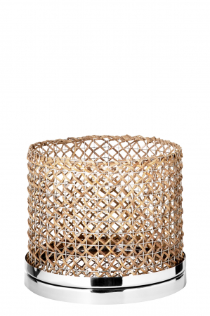 Suporturi lumanari - EZ-ADRIA, Bază pentru suport lumânare 146251, trestie, h.16,5, d.23 cm