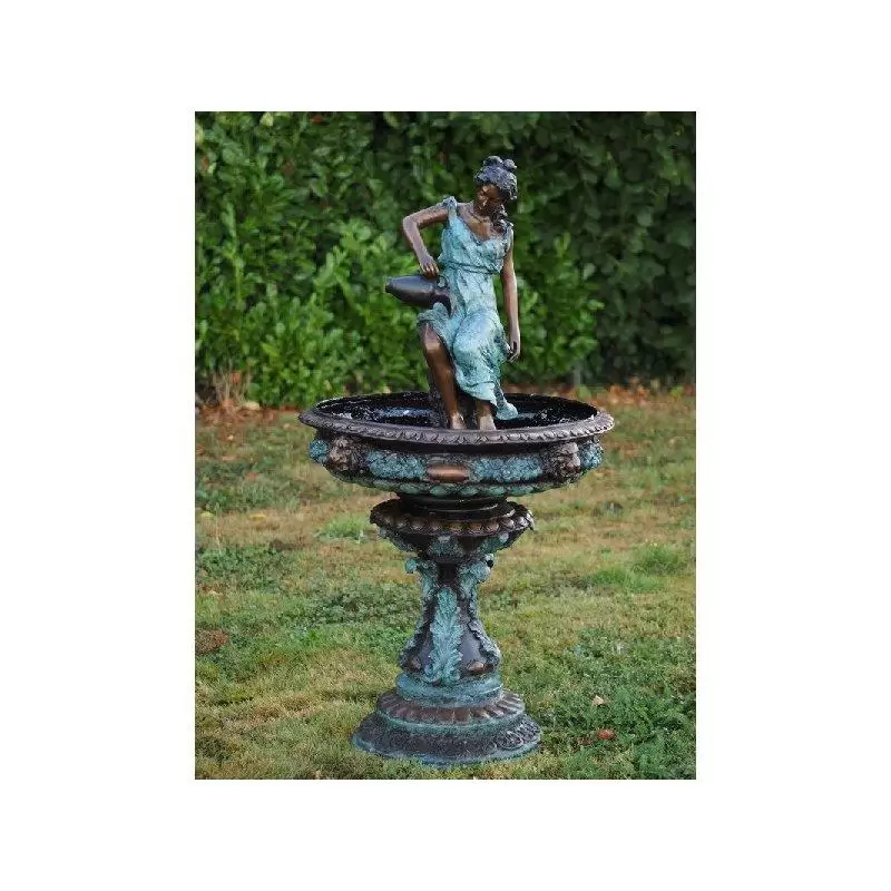 Statui - Statuie doamna cu un borcan, Bronz, 165 X 95 X 95 cm