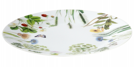 Farfurie Wild Flowers, portelan, multicolor, 2x19.2 cm