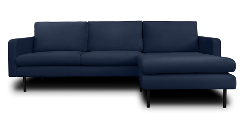 Canapele - Feeling canapea fixa de 3 locuri L - sezlong dreapta