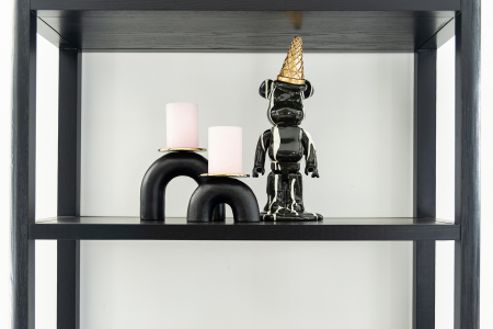 Modern - Figurina deco, Ice bear (negru)