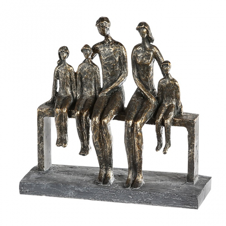 Accesorii - Figurina FAMILY, rasina, 26X26X9 cm