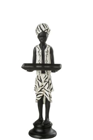 Tribal - Figurina, Material sintetic, Multicolor, 16x16x47
