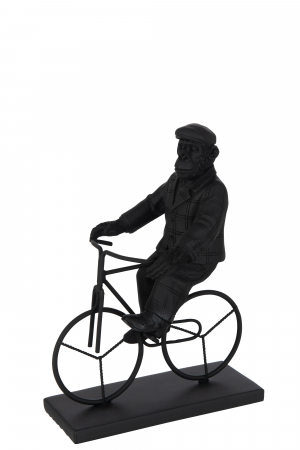 Sport - Figurina, Material sintetic, Negru, 20x11.5x26.5