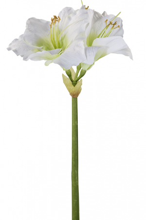 Plante artificiale si uscate - Floare AMARYLLIS, fibre sintetice, 49 cm