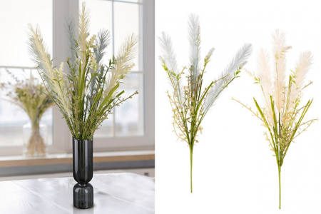 Plante artificiale si uscate - Floare artificiala, bouquet, 10X55 cm set 2
