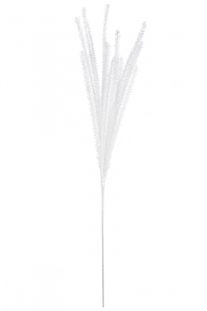 Plante artificiale si uscate - Floare decorativa spuma, Bianco