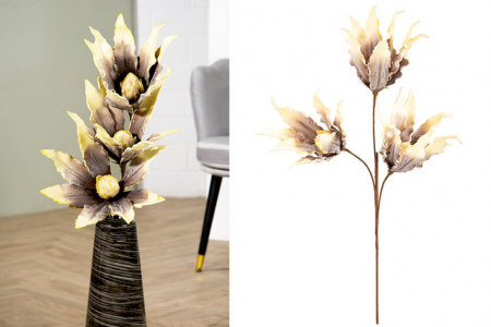 Plante artificiale si uscate - Floare spuma, OSCHUS, Plastic, 44X55X93 cm