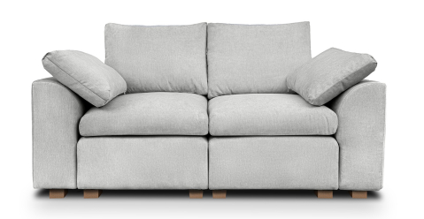 Canapele - Fluffy canapea fixa de 2 locuri modulara