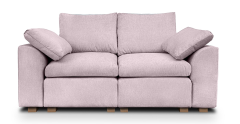 Canapele - Fluffy canapea fixa de 2 locuri modulara