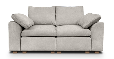 Canapele - Fluffy canapea fixa de 2 locuri modulara