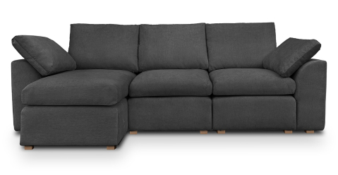 Canapele fixe - Fluffy canapea fixa  de 3 locuri L modulara