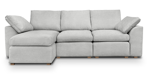 Canapele fixe - Fluffy canapea fixa  de 3 locuri L modulara