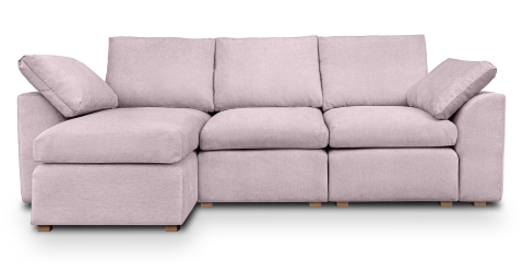 Canapele fixe - Fluffy canapea fixa  de 3 locuri L modulara