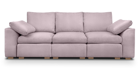 Canapele - Fluffy canapea fixa  de 3 locuri modulara