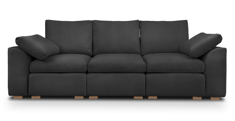 Canapele fixe - Fluffy canapea fixa  de 3 locuri modulara