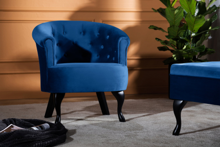 Fotolii - Fotoliu Mada, Albastru, 69xx74x65 cm