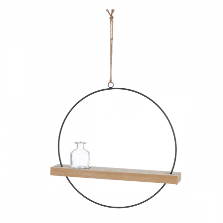 Clopotei de vant si ghirlande - Ghirlandă, Jarron, Metal, negru, PU 4, L. 6,5 cm, L. 32 cm, H. 31 cm