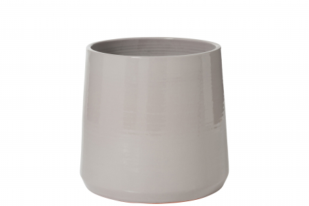 Ghivece si suporturi de flori - Ghiveci, Ceramica, Gri, 35x35x32 cm