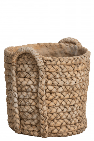 Ghivece si suporturi de flori - Ghiveci, Ceramica, Natural, 38.5x37.5x38.5 cm