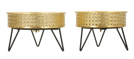 Ghivece si suporturi de flori - Ghiveci Glod, set 2, Bossy cm ø20.5x13-18x13