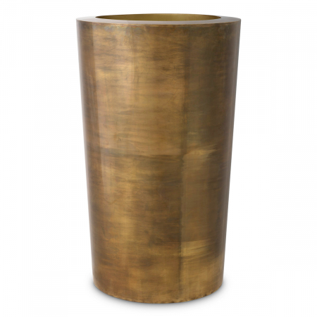 Ghivece si suporturi de flori - Ghiveci, Maddox, finisaj din alamă cu aspect vintageØ 60 | H. 99.5 (CM)