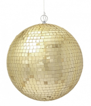 Accesorii - Glob Disco, Paradise, Auriu, D 25 cm