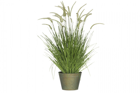 Plante artificiale si uscate - Iarba artificiala, Plastic, Verde, 60x60x114 cm