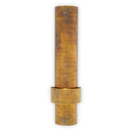 Aplice - Lampa de perete Foxwood cu finisaj vintage din alama |W. 17 | D. 10 | H. 65 cm 