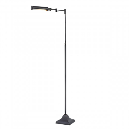 Lampadare - Lampă de podea Kingston, finisaj bronz , Dims: W. 18 | D. 20 | min H. 102 | max H. 136 | Adjustable (CM)