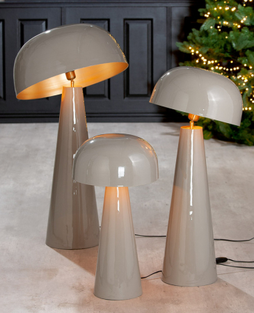 Lampadare - Lampa de podea, MUSHROOM, Metal, 85 cm