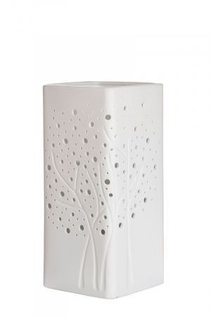 Veioze - Lampa TREE GROUP, portelan, 12 x 12 x 27 cm