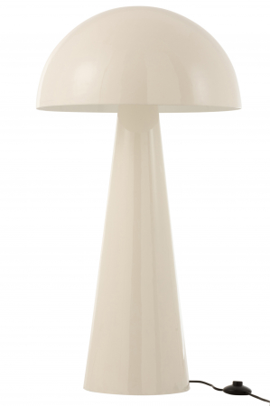 Lampadare - Lampadar Mushroom, Metal/Fier, Alb, 51x51x97.5 cm