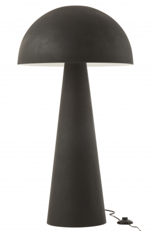 Lampadare - Lampadar Mushroom, Metal/Fier, Negru, 51x51x97.5 cm