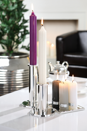 Lumanari - Lumanare Candle, Parafina, Alb, 25x3 cm