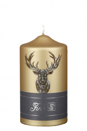 Lumanari - Lumanare Candle, Parafina, Auriu, 15x8 cm