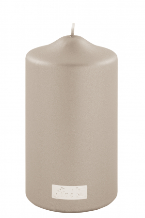 Lumanari - Lumanare Candle, Parafina, Gri, 15x8 cm