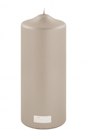 Lumanari - Lumanare Candle, Parafina, Gri, 20x8 cm