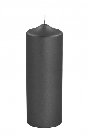Lumanari - Lumanare Candle, Parafina, Negru, 25x8 cm