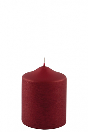 Lumanari - Lumanare Candle, Parafina, Rosu, 10x8 cm