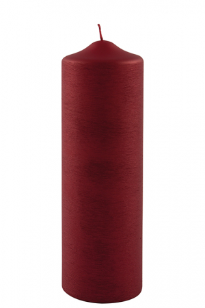 Lumanari - Lumanare Candle, Parafina, Rosu, 10x8 cm