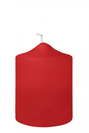 Lumanari - Lumanare Candle, Parafina, Rosu deschis, 10x8 cm