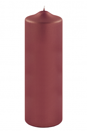 Lumanari - Lumanare Candle, Parafina, Rosu inchis, 25x8 cm