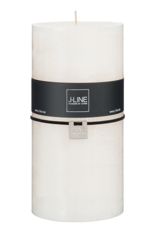 Lumanari - Lumanare, Ceara, Alb , 10x10x20 cm