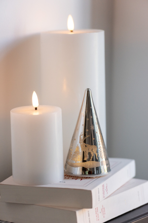 Lumanari - Lumanare, Ceara, Alb, 7.5x7.5x23