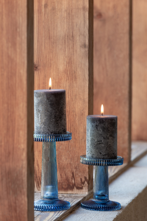 Lumanari - Lumânare Cyl Albastru Inchis M 48H