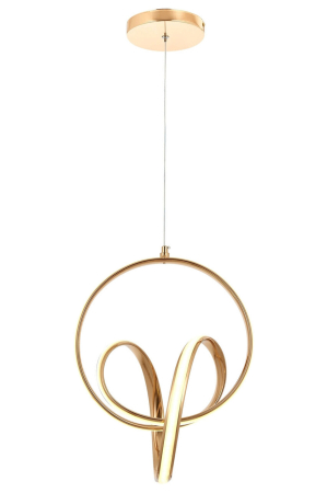 Lustre - Lustra, Avonni, Metal, Galben, 80X30 cm