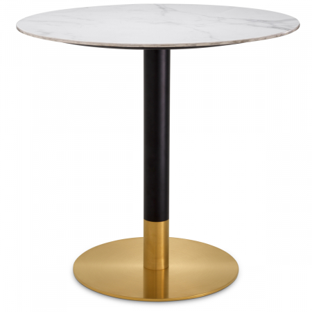 Mese dining - Masă dining, Trevor cu aspect de marmură albă