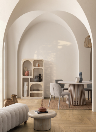 Mese dining - Masa, Odion, Lemn de mango, D130